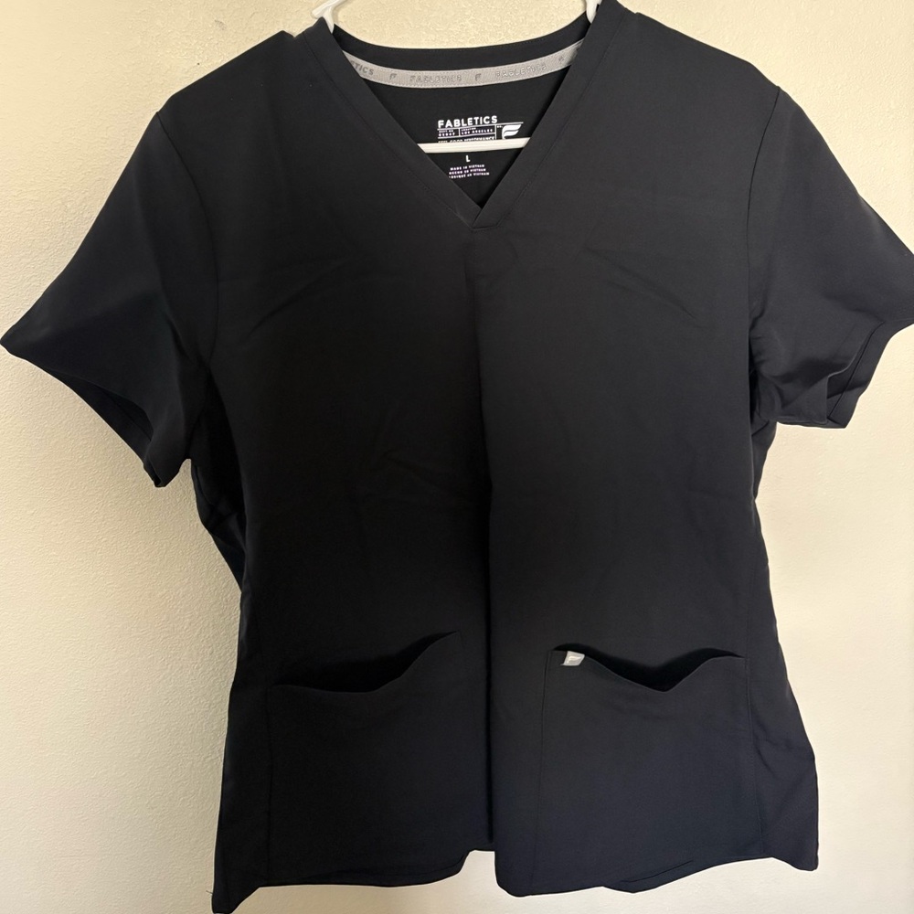 Fabletics Black Srub Too Method 2-pocket